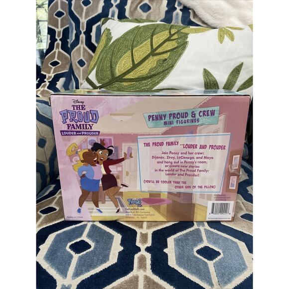 Disney The Proud Family - Penny Proud and Crew Mini Figurines Set NIB - Picture 4 of 5